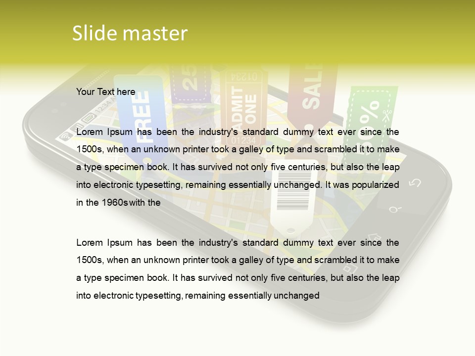 Accounting Computer Wireless PowerPoint Template