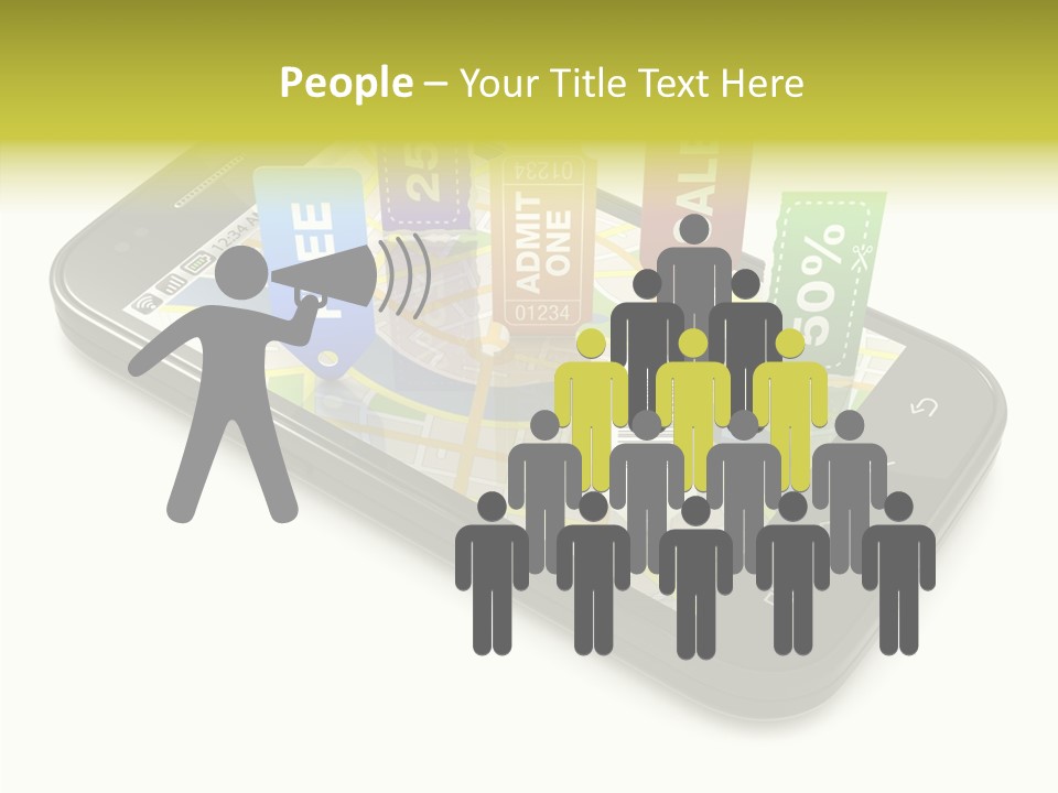 Accounting Computer Wireless PowerPoint Template