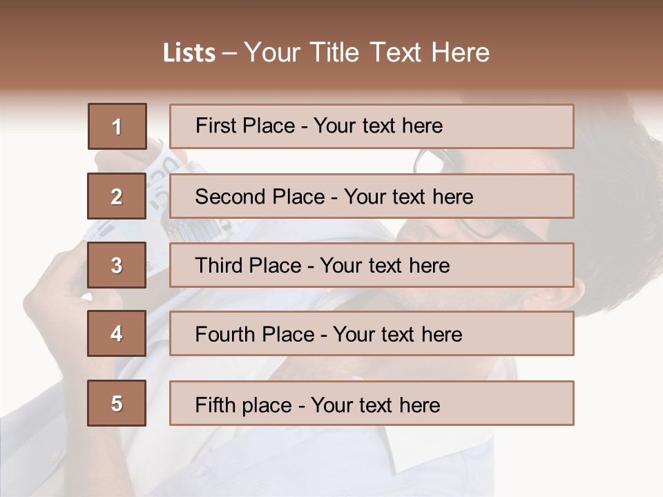 Identification Paper Win PowerPoint Template