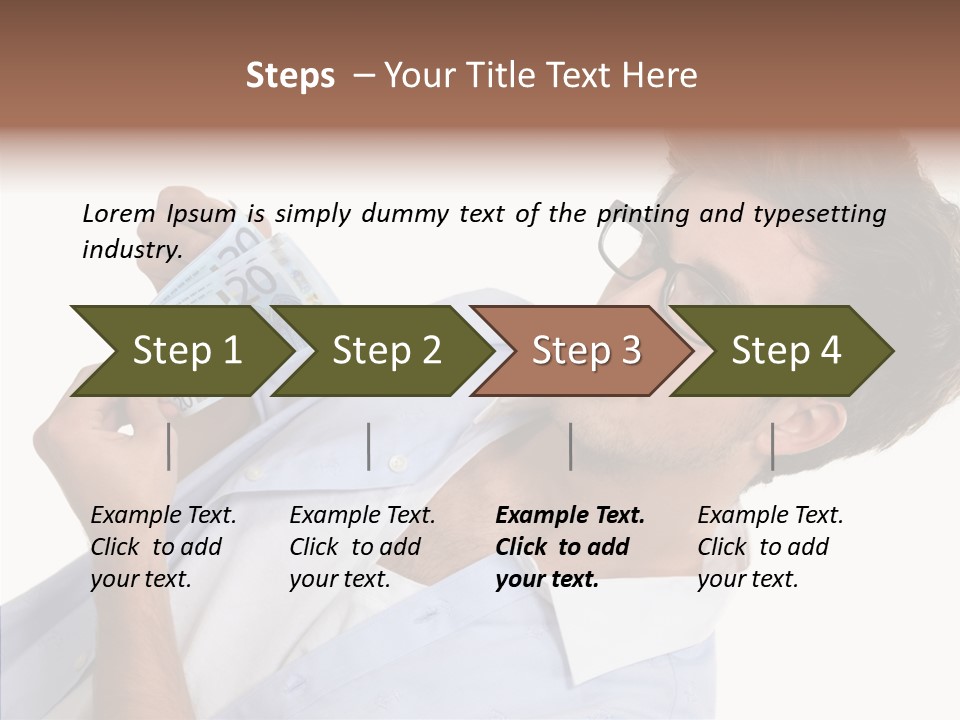 Identification Paper Win PowerPoint Template