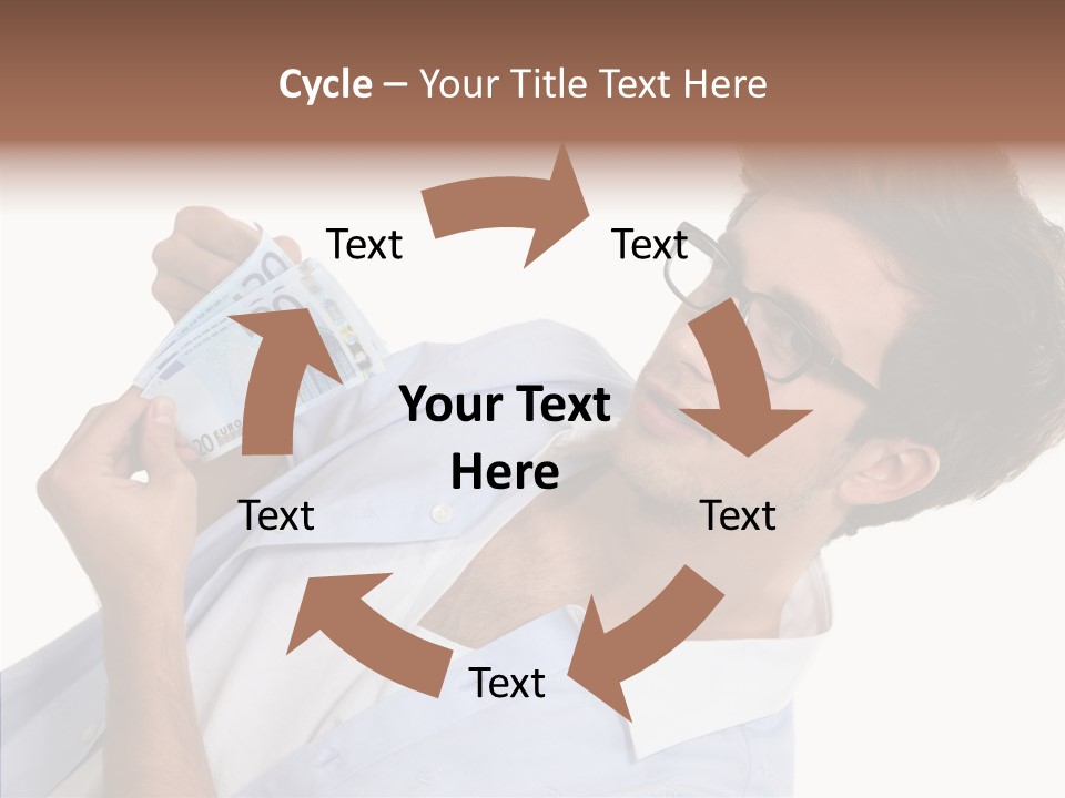 Identification Paper Win PowerPoint Template