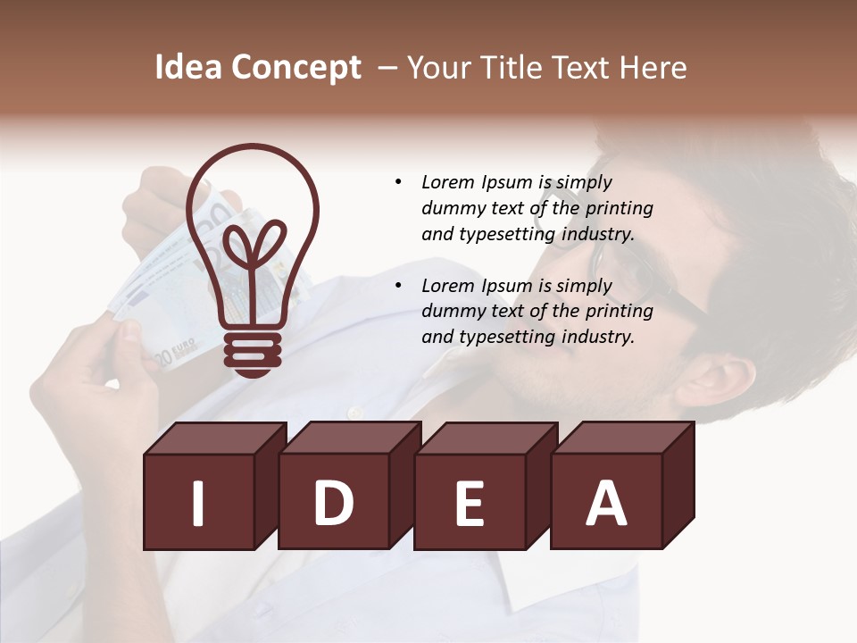 Identification Paper Win PowerPoint Template