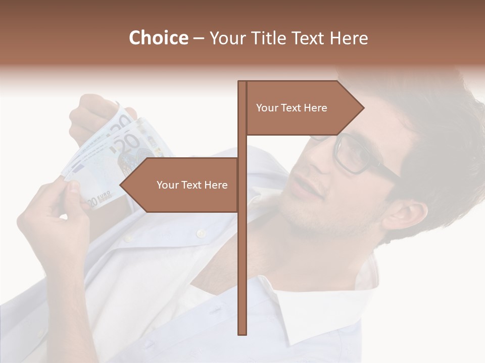 Identification Paper Win PowerPoint Template