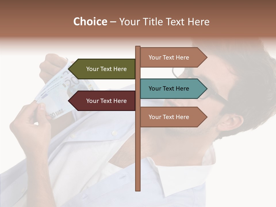 Identification Paper Win PowerPoint Template
