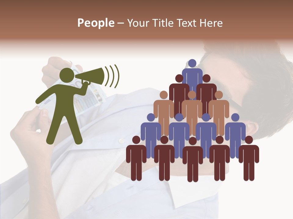 Identification Paper Win PowerPoint Template