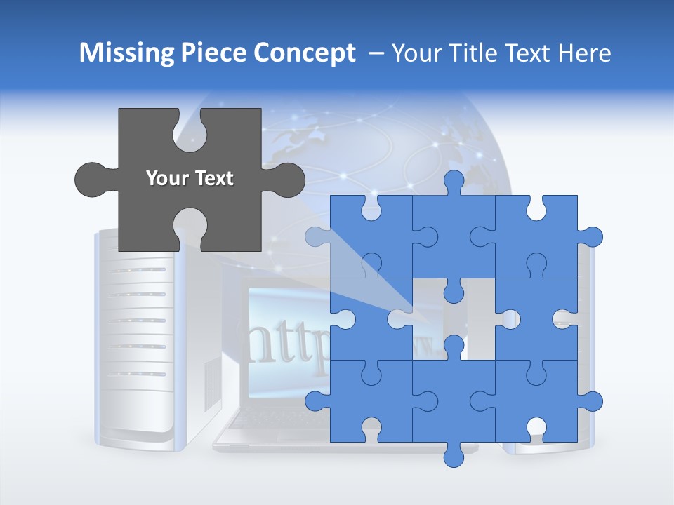 Firewall Switch Equipment PowerPoint Template