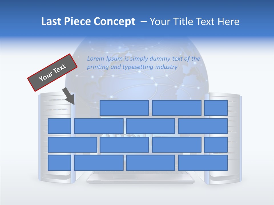 Firewall Switch Equipment PowerPoint Template