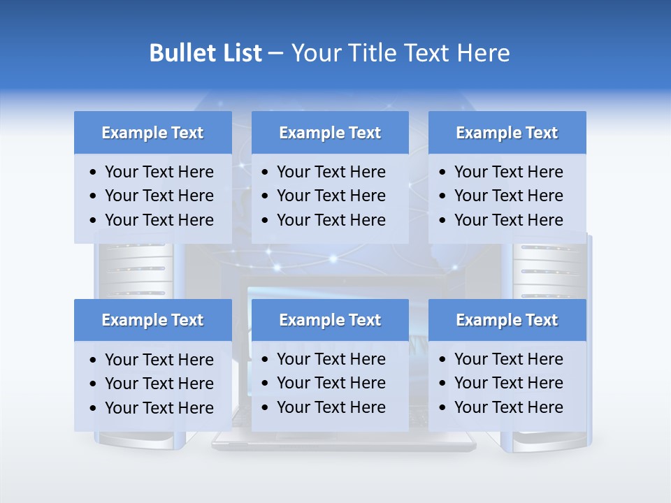 Firewall Switch Equipment PowerPoint Template