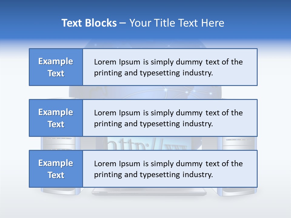 Firewall Switch Equipment PowerPoint Template