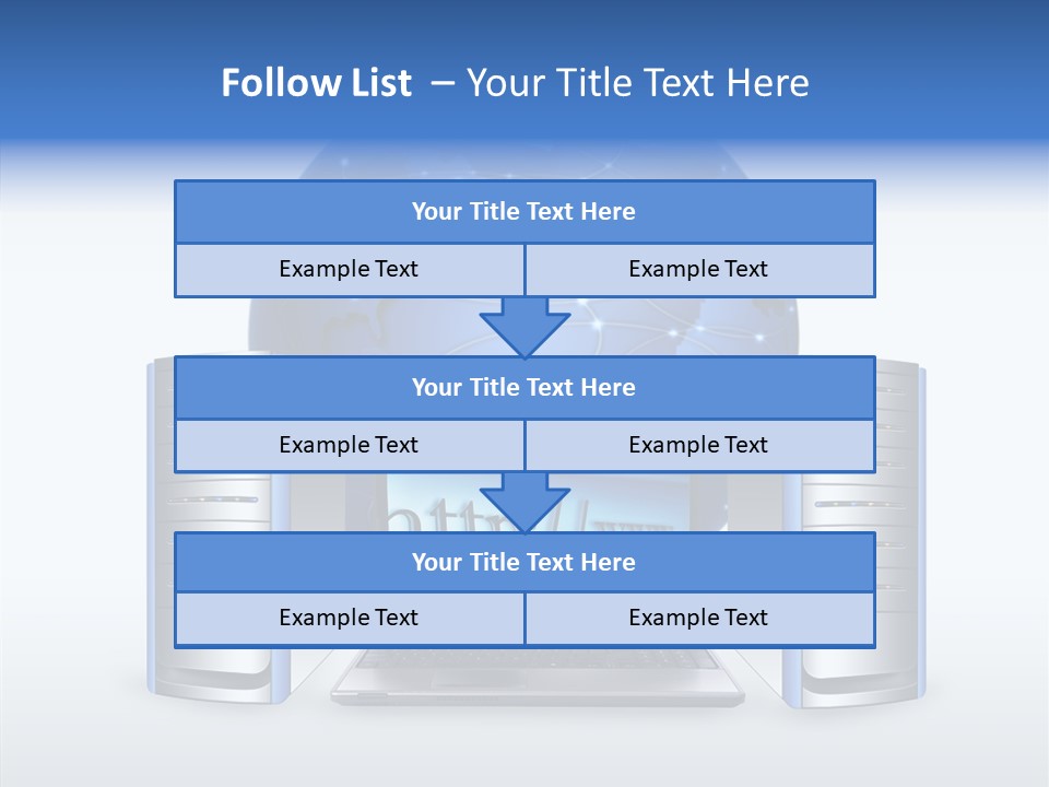 Firewall Switch Equipment PowerPoint Template