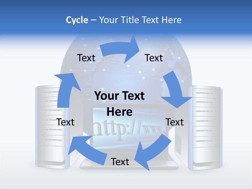 Firewall Switch Equipment PowerPoint Template
