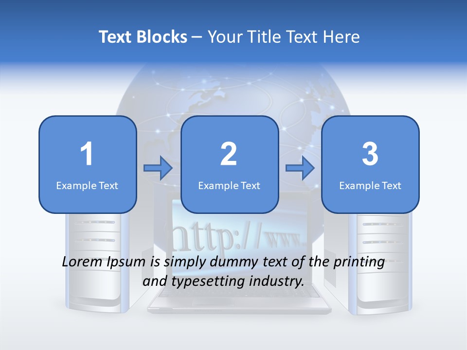 Firewall Switch Equipment PowerPoint Template
