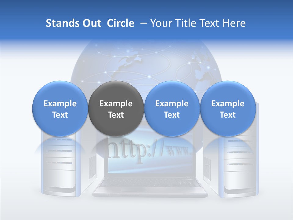 Firewall Switch Equipment PowerPoint Template
