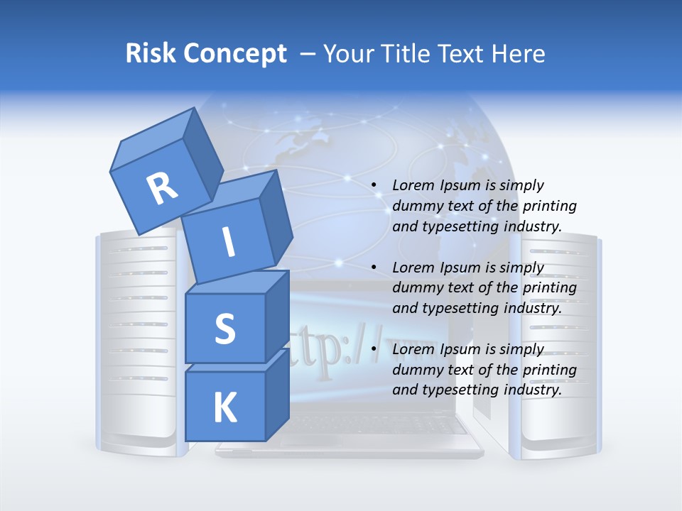 Firewall Switch Equipment PowerPoint Template
