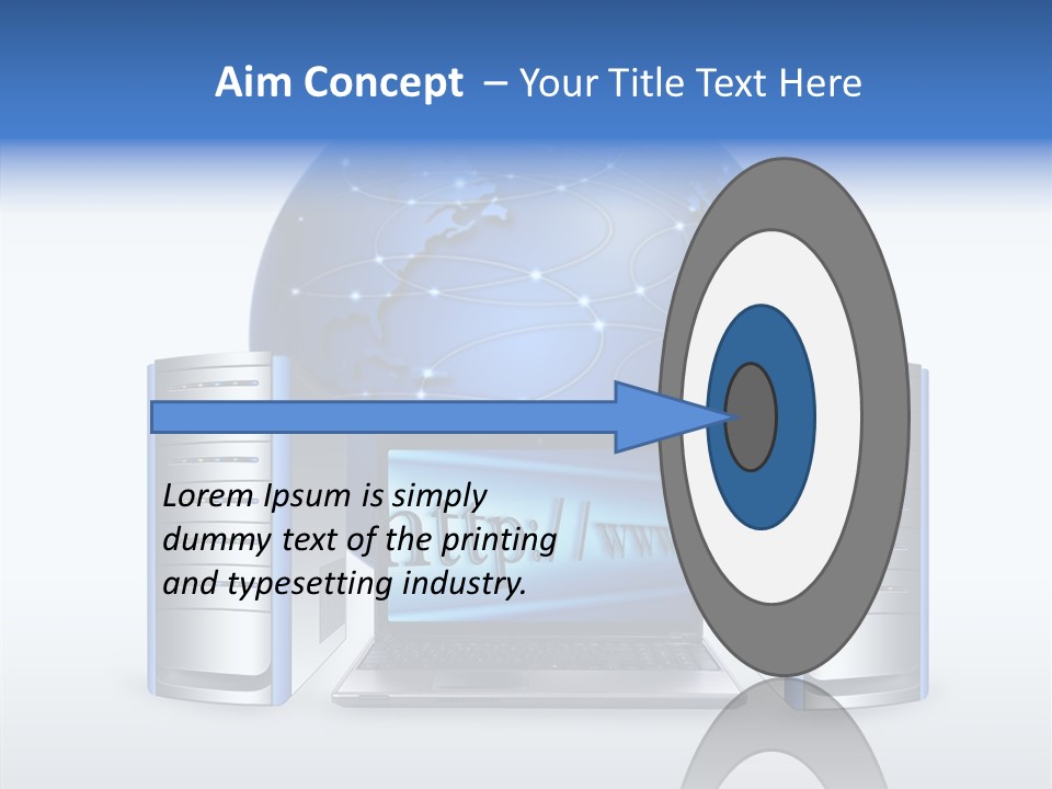 Firewall Switch Equipment PowerPoint Template