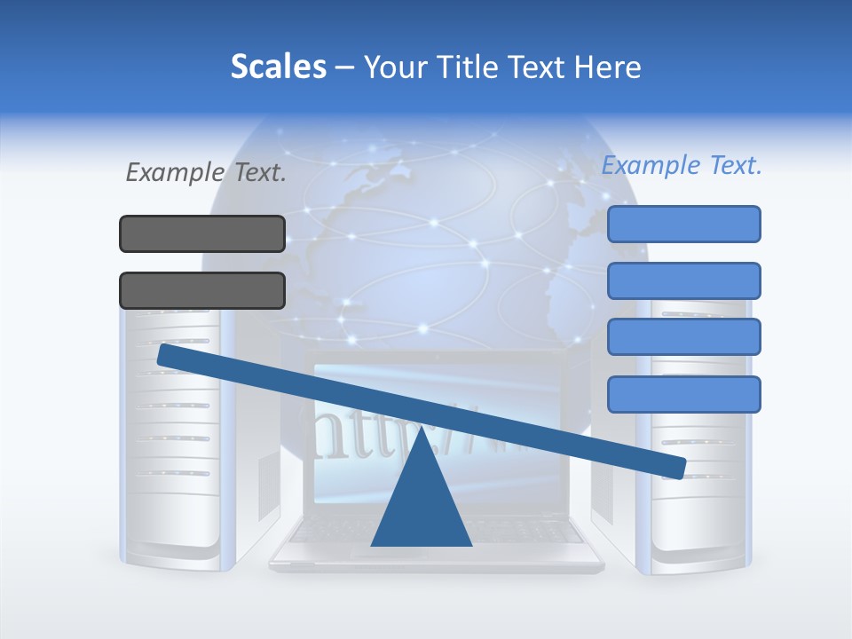Firewall Switch Equipment PowerPoint Template