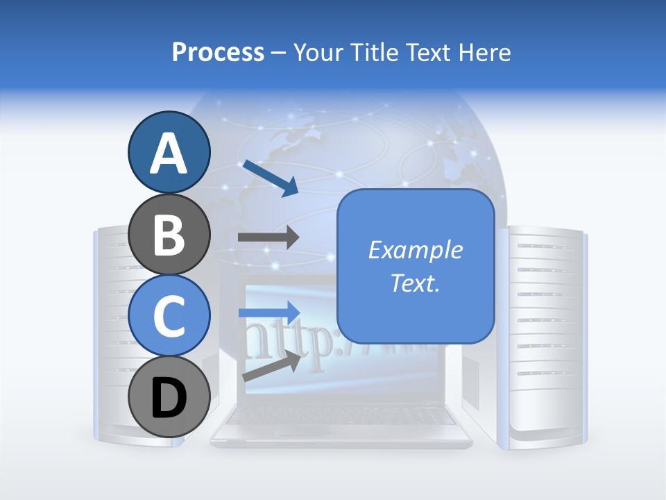 Firewall Switch Equipment PowerPoint Template