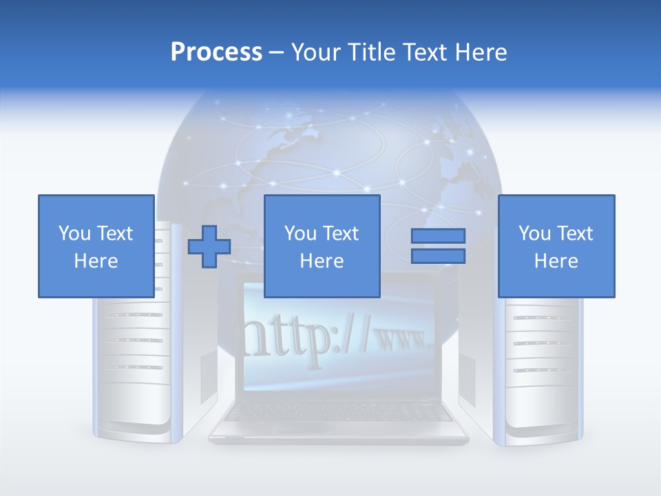 Firewall Switch Equipment PowerPoint Template