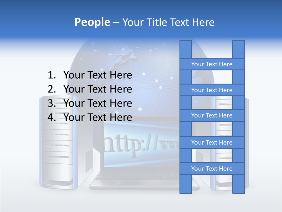 Firewall Switch Equipment PowerPoint Template
