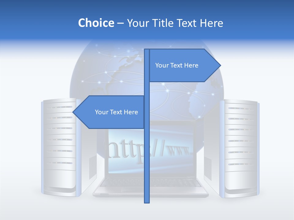 Firewall Switch Equipment PowerPoint Template