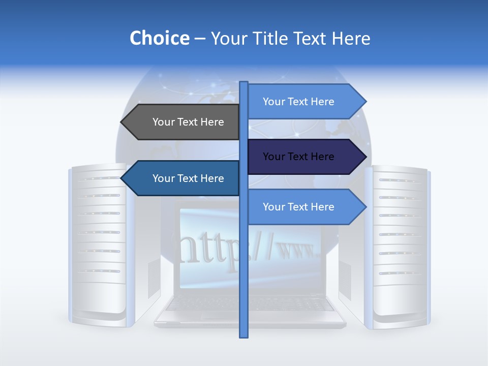 Firewall Switch Equipment PowerPoint Template