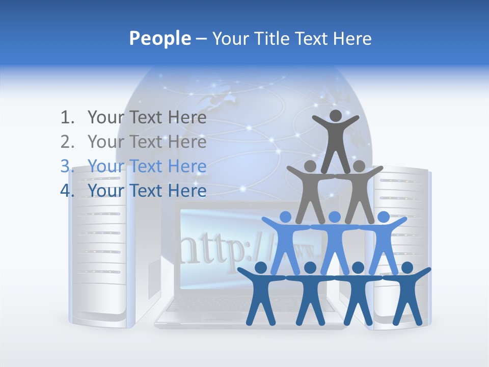 Firewall Switch Equipment PowerPoint Template