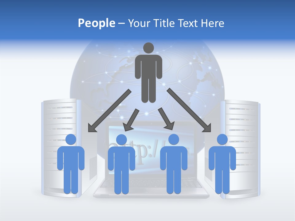 Firewall Switch Equipment PowerPoint Template