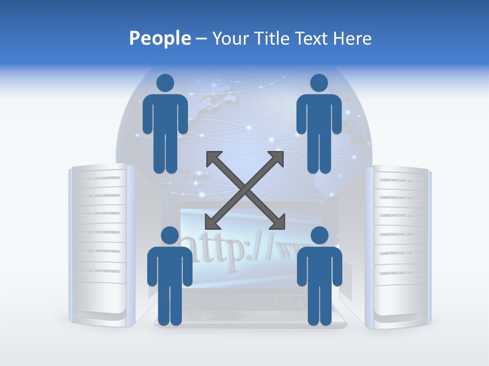 Firewall Switch Equipment PowerPoint Template