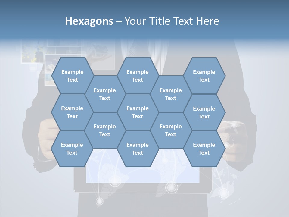 Touch Image Wireless PowerPoint Template