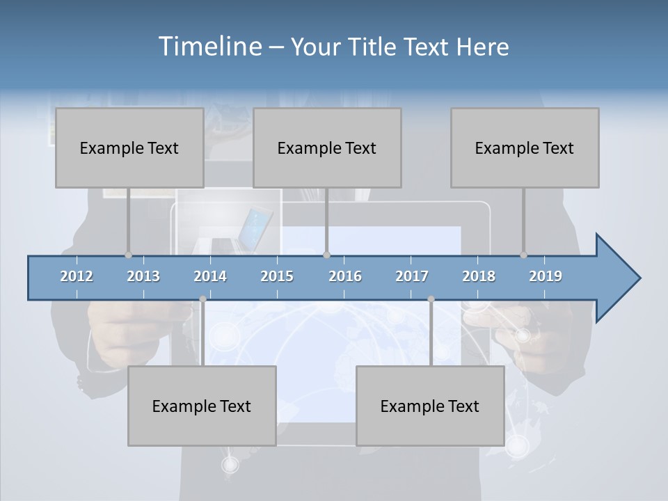 Touch Image Wireless PowerPoint Template