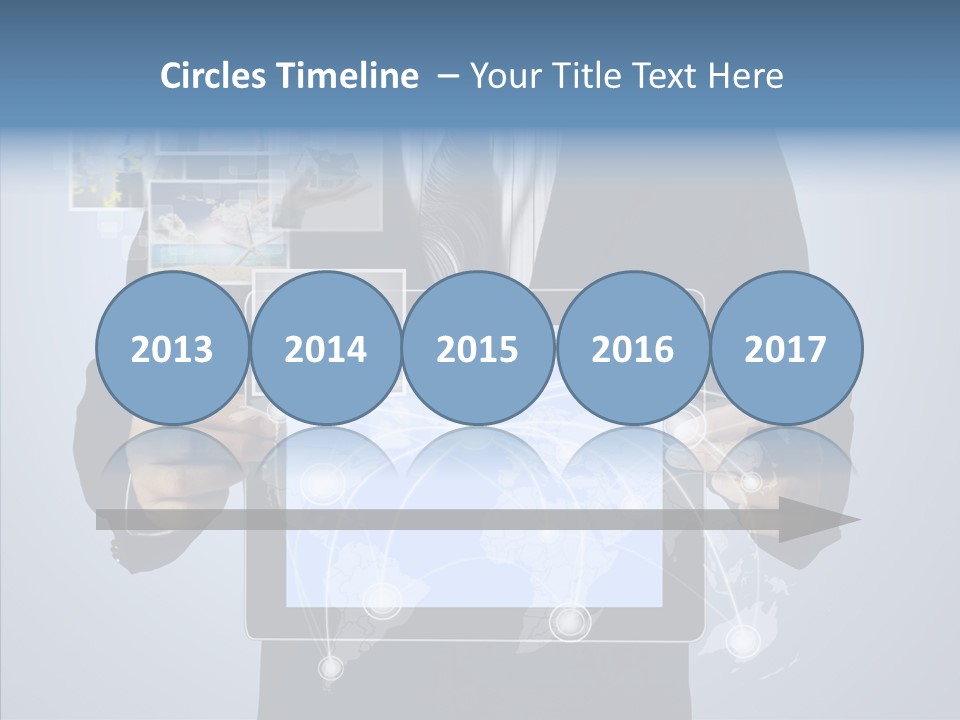 Touch Image Wireless PowerPoint Template