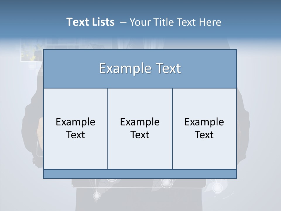 Touch Image Wireless PowerPoint Template