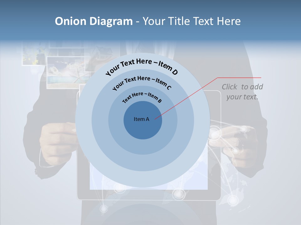 Touch Image Wireless PowerPoint Template
