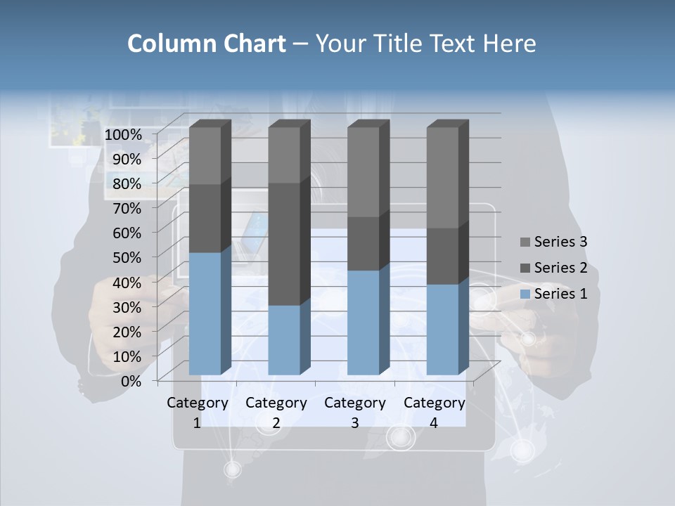 Touch Image Wireless PowerPoint Template