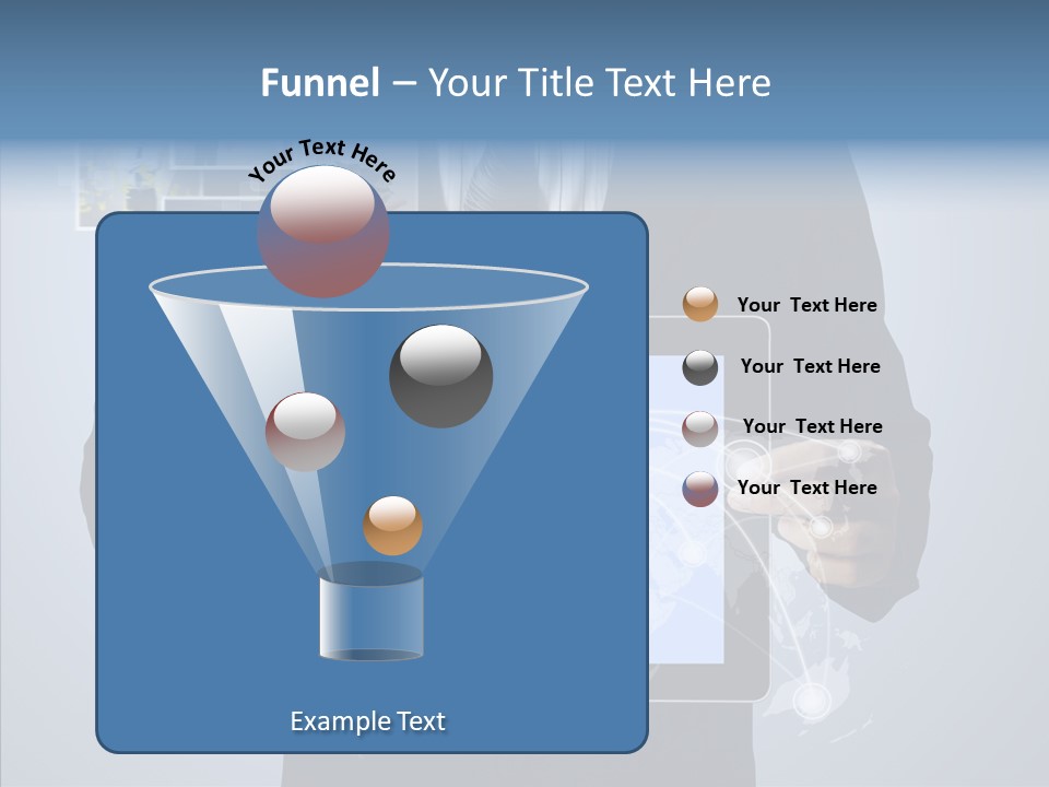 Touch Image Wireless PowerPoint Template