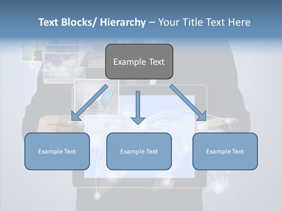 Touch Image Wireless PowerPoint Template