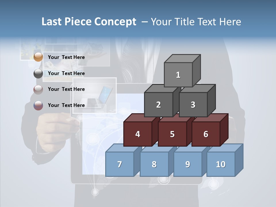Touch Image Wireless PowerPoint Template