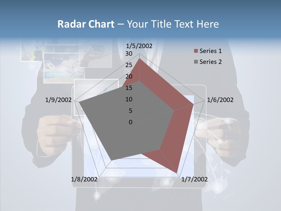 Touch Image Wireless PowerPoint Template