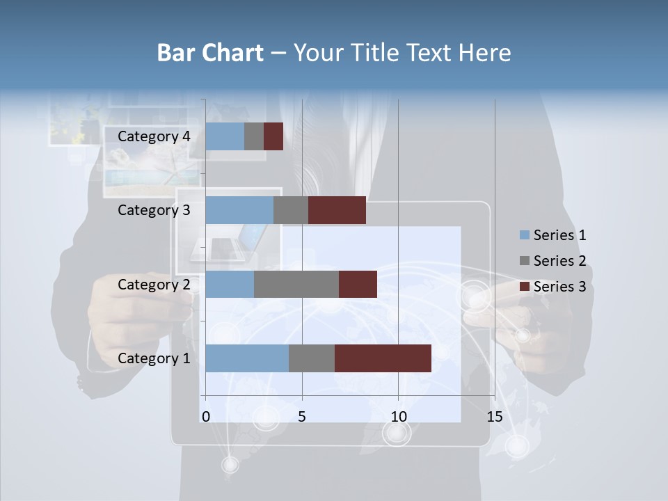 Touch Image Wireless PowerPoint Template