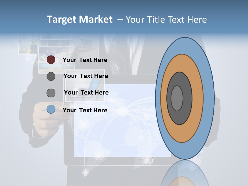 Touch Image Wireless PowerPoint Template