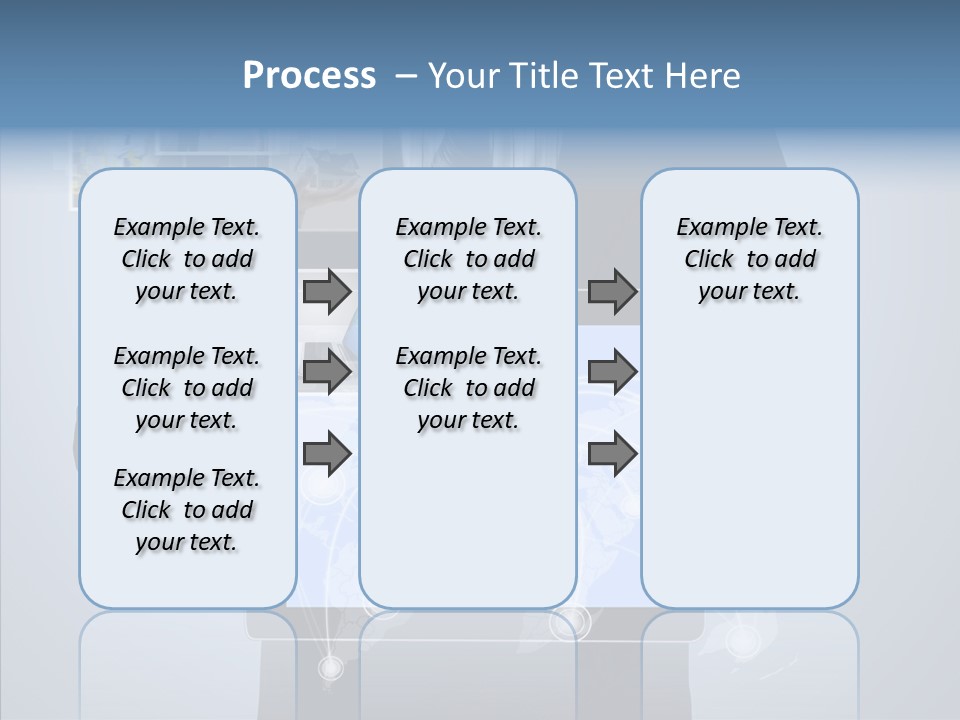 Touch Image Wireless PowerPoint Template