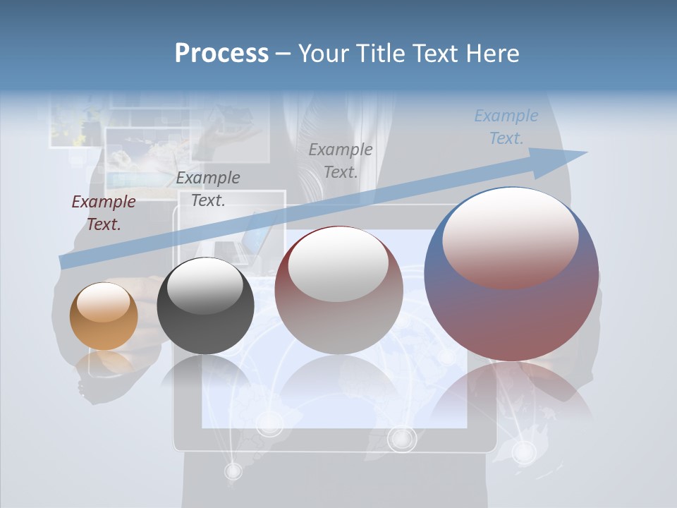 Touch Image Wireless PowerPoint Template