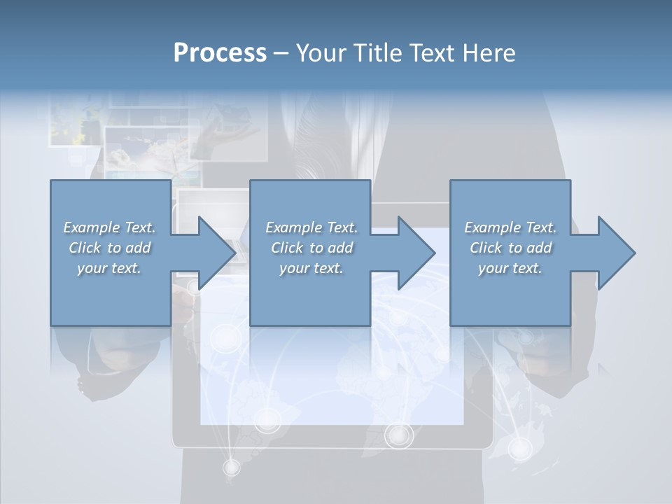 Touch Image Wireless PowerPoint Template