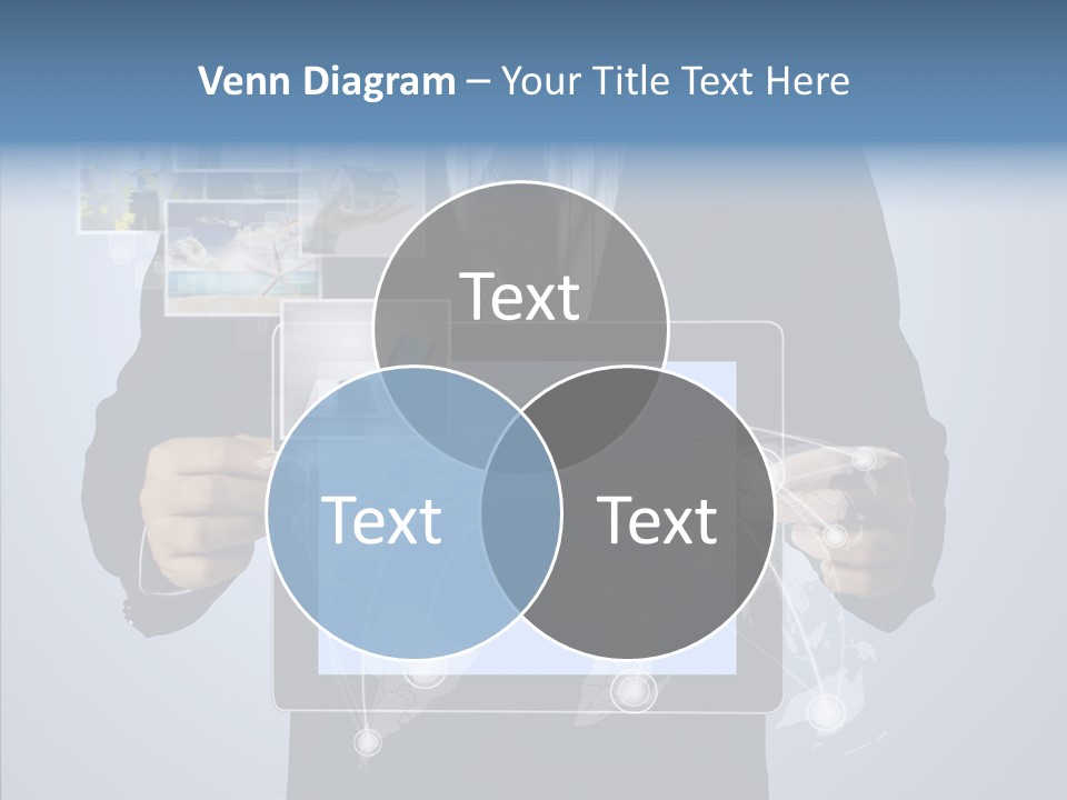 Touch Image Wireless PowerPoint Template