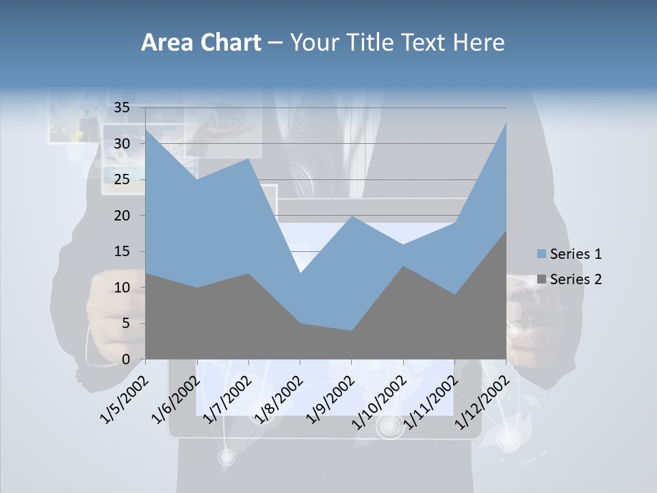 Touch Image Wireless PowerPoint Template