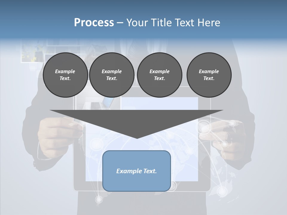 Touch Image Wireless PowerPoint Template