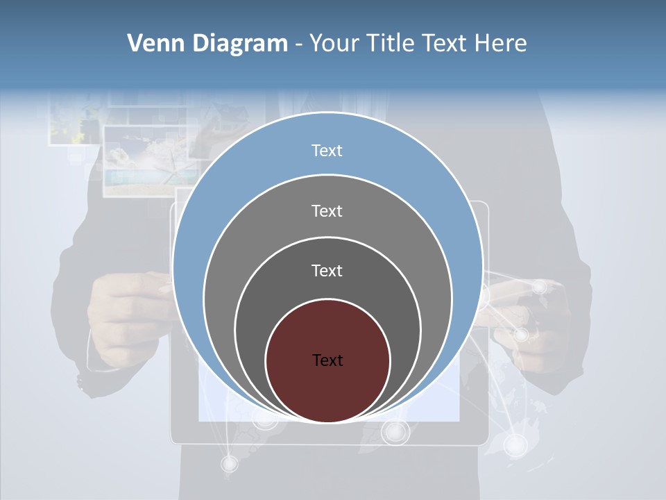 Touch Image Wireless PowerPoint Template