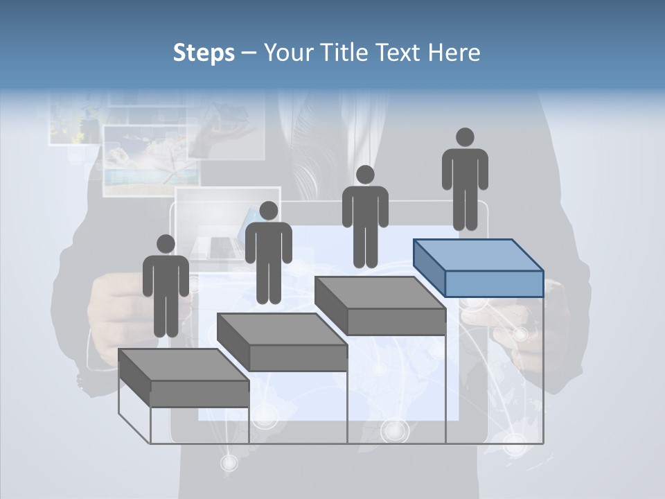 Touch Image Wireless PowerPoint Template