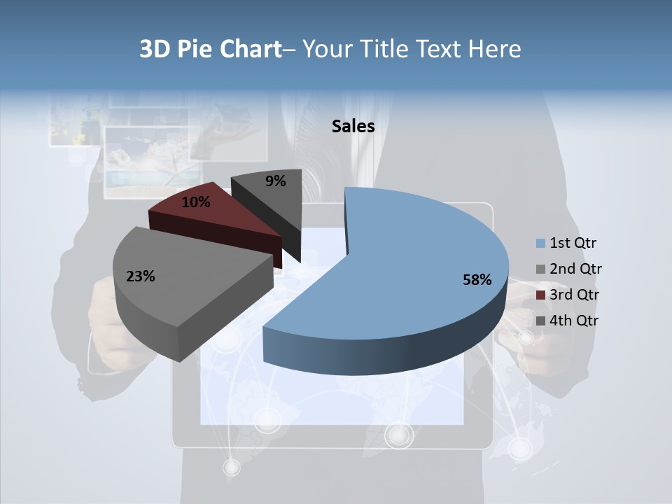 Touch Image Wireless PowerPoint Template