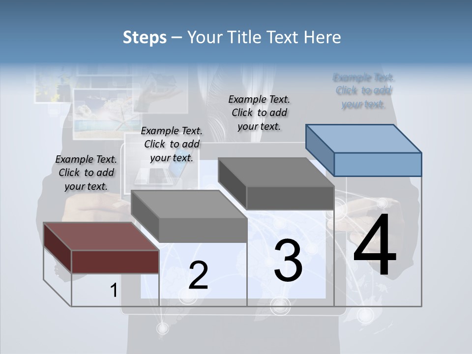 Touch Image Wireless PowerPoint Template